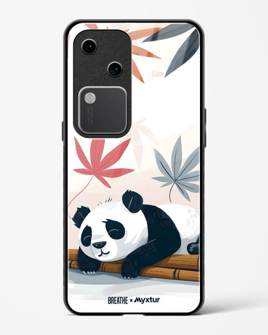 Paws and Relax [BREATHE] Glass Case Phone Cover (Vivo)
