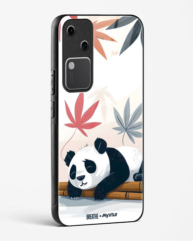 Paws and Relax [BREATHE] Glass Case Phone Cover (Vivo)