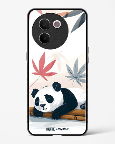 Paws and Relax [BREATHE] Glass Case Phone Cover (Vivo)