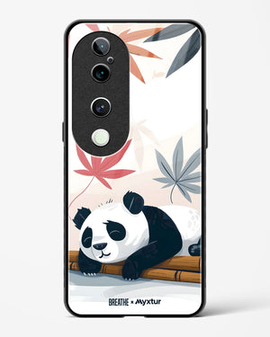 Paws and Relax [BREATHE] Glass Case Phone Cover (Vivo)
