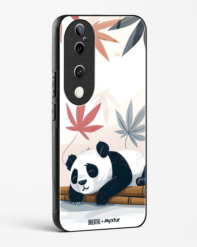 Paws and Relax [BREATHE] Glass Case Phone Cover (Vivo)