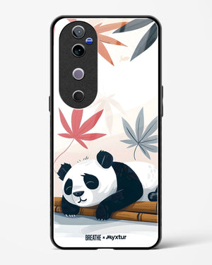 Paws and Relax [BREATHE] Glass Case Phone Cover (Vivo)