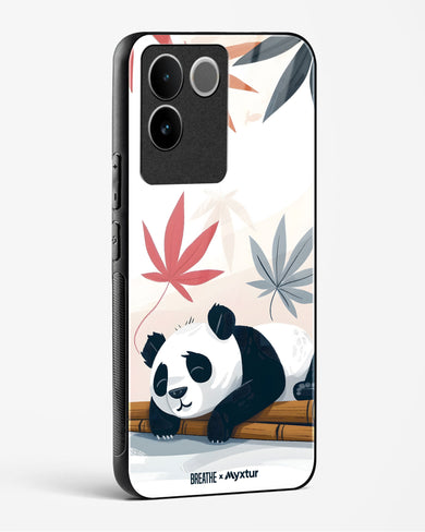 Paws and Relax [BREATHE] Glass Case Phone Cover (Vivo)