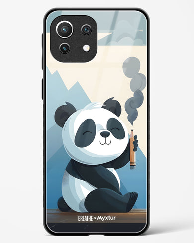 Pencil Panda Pal [BREATHE] Glass Case Phone Cover (Xiaomi)