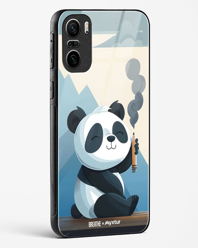 Pencil Panda Pal [BREATHE] Glass Case Phone Cover (Xiaomi)