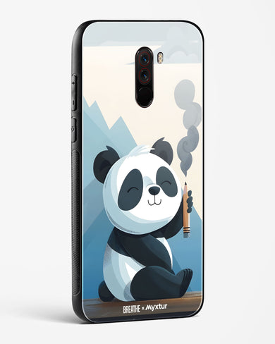 Pencil Panda Pal [BREATHE] Glass Case Phone Cover (Xiaomi)