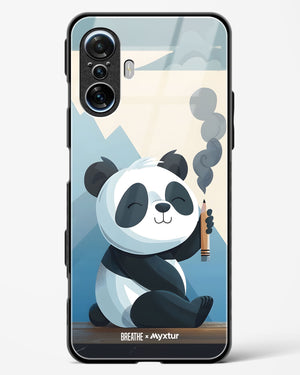 Pencil Panda Pal [BREATHE] Glass Case Phone Cover (Xiaomi)