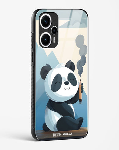 Pencil Panda Pal [BREATHE] Glass Case Phone Cover (Xiaomi)