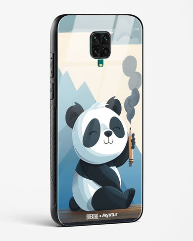 Pencil Panda Pal [BREATHE] Glass Case Phone Cover (Xiaomi)