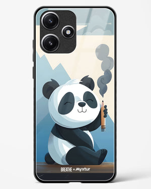 Pencil Panda Pal [BREATHE] Glass Case Phone Cover (Xiaomi)