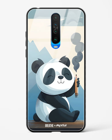 Pencil Panda Pal [BREATHE] Glass Case Phone Cover (Xiaomi)