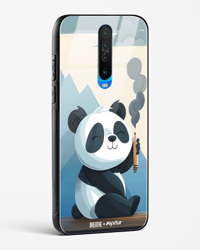 Pencil Panda Pal [BREATHE] Glass Case Phone Cover (Xiaomi)