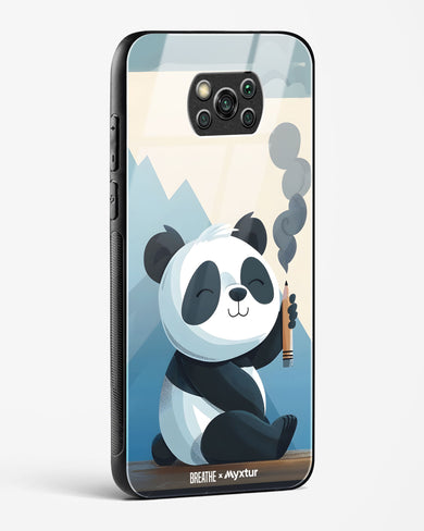 Pencil Panda Pal [BREATHE] Glass Case Phone Cover (Xiaomi)