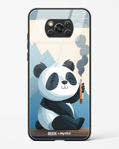 Pencil Panda Pal [BREATHE] Glass Case Phone Cover (Xiaomi)