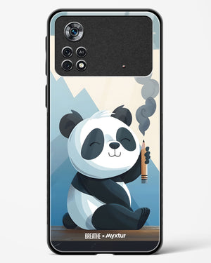 Pencil Panda Pal [BREATHE] Glass Case Phone Cover (Xiaomi)