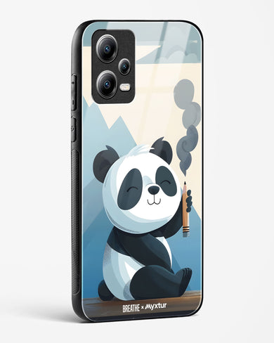 Pencil Panda Pal [BREATHE] Glass Case Phone Cover (Xiaomi)