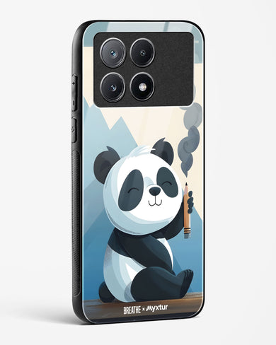 Pencil Panda Pal [BREATHE] Glass Case Phone Cover (Xiaomi)