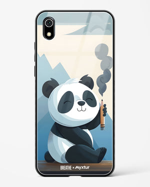 Pencil Panda Pal [BREATHE] Glass Case Phone Cover (Xiaomi)