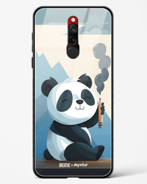 Pencil Panda Pal [BREATHE] Glass Case Phone Cover (Xiaomi)