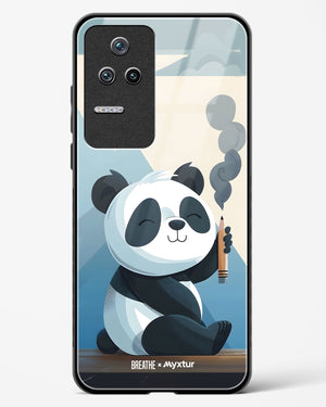 Pencil Panda Pal [BREATHE] Glass Case Phone Cover (Xiaomi)