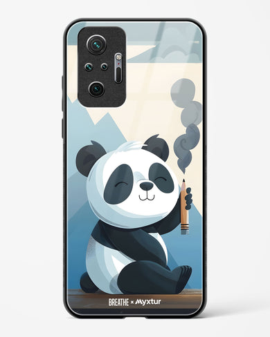 Pencil Panda Pal [BREATHE] Glass Case Phone Cover (Xiaomi)