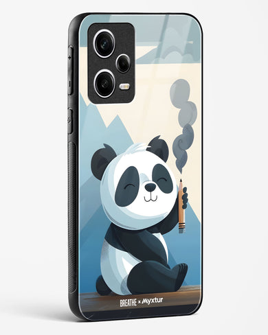 Pencil Panda Pal [BREATHE] Glass Case Phone Cover (Xiaomi)