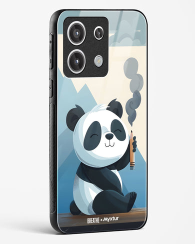 Pencil Panda Pal [BREATHE] Glass Case Phone Cover (Xiaomi)