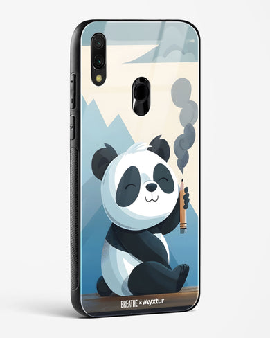 Pencil Panda Pal [BREATHE] Glass Case Phone Cover (Xiaomi)