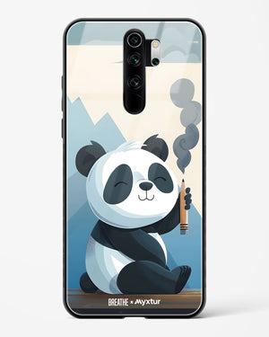 Pencil Panda Pal [BREATHE] Glass Case Phone Cover (Xiaomi)