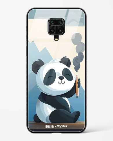 Pencil Panda Pal [BREATHE] Glass Case Phone Cover (Xiaomi)