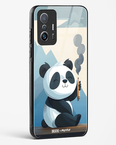 Pencil Panda Pal [BREATHE] Glass Case Phone Cover (Xiaomi)