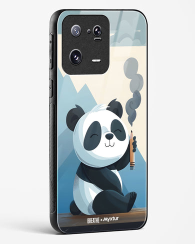 Pencil Panda Pal [BREATHE] Glass Case Phone Cover (Xiaomi)