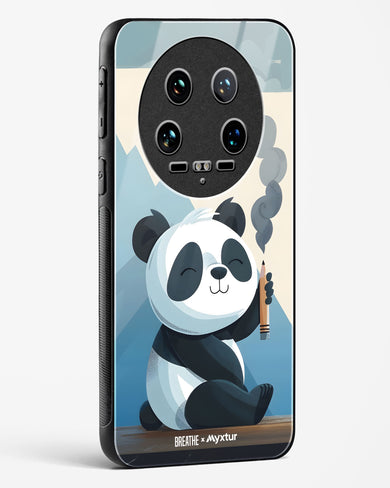 Pencil Panda Pal [BREATHE] Glass Case Phone Cover (Xiaomi)