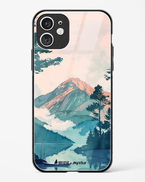 Placid Lake [BREATHE] Glass Case Phone Cover (Apple)