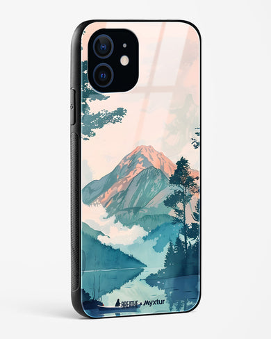 Placid Lake [BREATHE] Glass Case Phone Cover (Apple)