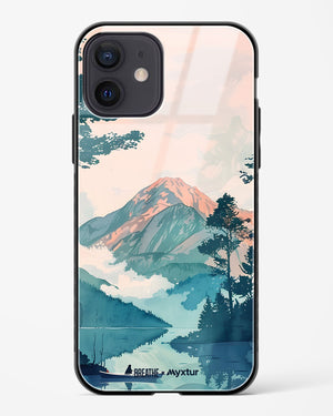 Placid Lake [BREATHE] Glass Case Phone Cover (Apple)