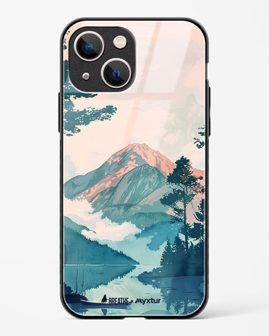 Placid Lake [BREATHE] Glass Case Phone Cover (Apple)