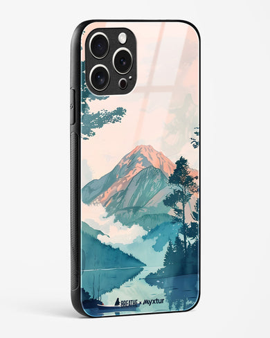 Placid Lake [BREATHE] Glass Case Phone Cover (Apple)