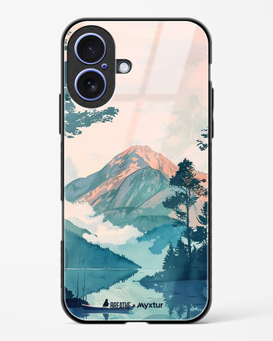 Placid Lake [BREATHE] Glass Case Phone Cover (Apple)