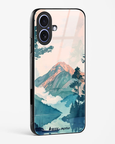 Placid Lake [BREATHE] Glass Case Phone Cover (Apple)