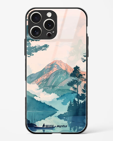 Placid Lake [BREATHE] Glass Case Phone Cover (Apple)