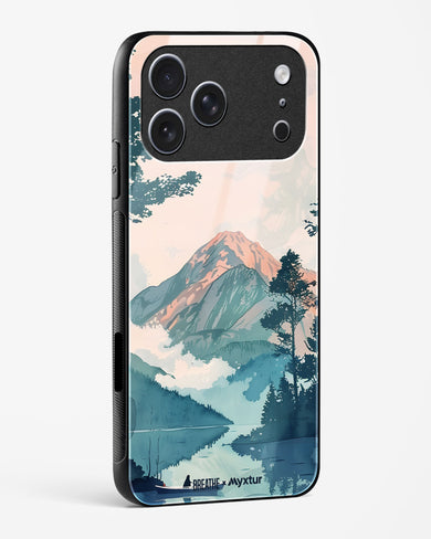 Placid Lake [BREATHE] Glass Case Phone Cover (Apple)
