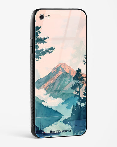 Placid Lake [BREATHE] Glass Case Phone Cover (Apple)