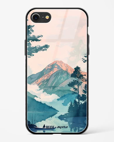 Placid Lake [BREATHE] Glass Case Phone Cover (Apple)