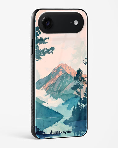 Placid Lake [BREATHE] Glass Case Phone Cover (Apple)