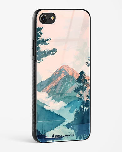 Placid Lake [BREATHE] Glass Case Phone Cover (Apple)