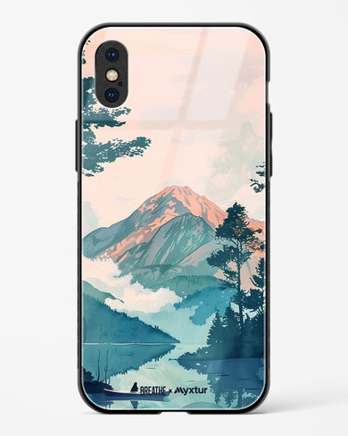 Placid Lake [BREATHE] Glass Case Phone Cover (Apple)