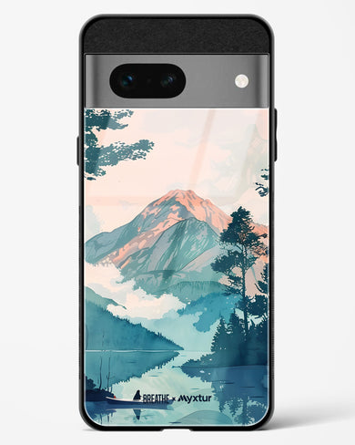 Placid Lake [BREATHE] Glass Case Phone Cover (Google)