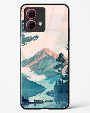Placid Lake [BREATHE] Glass Case Phone Cover (Motorola)