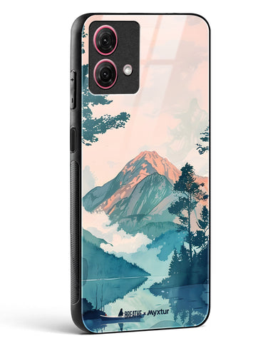 Placid Lake [BREATHE] Glass Case Phone Cover (Motorola)